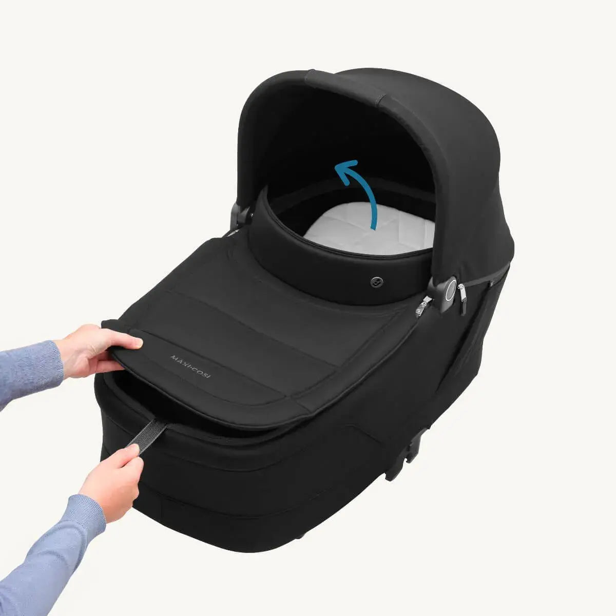 Maxi Cosi Oxford Stroller and Sense Bassinet Twillic Black | ETA 7 Feb