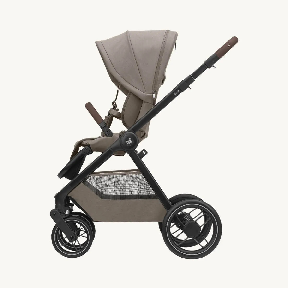 Maxi Cosi Oxford Stroller and Pria LX GCELL Bundle -Twillic Truffle