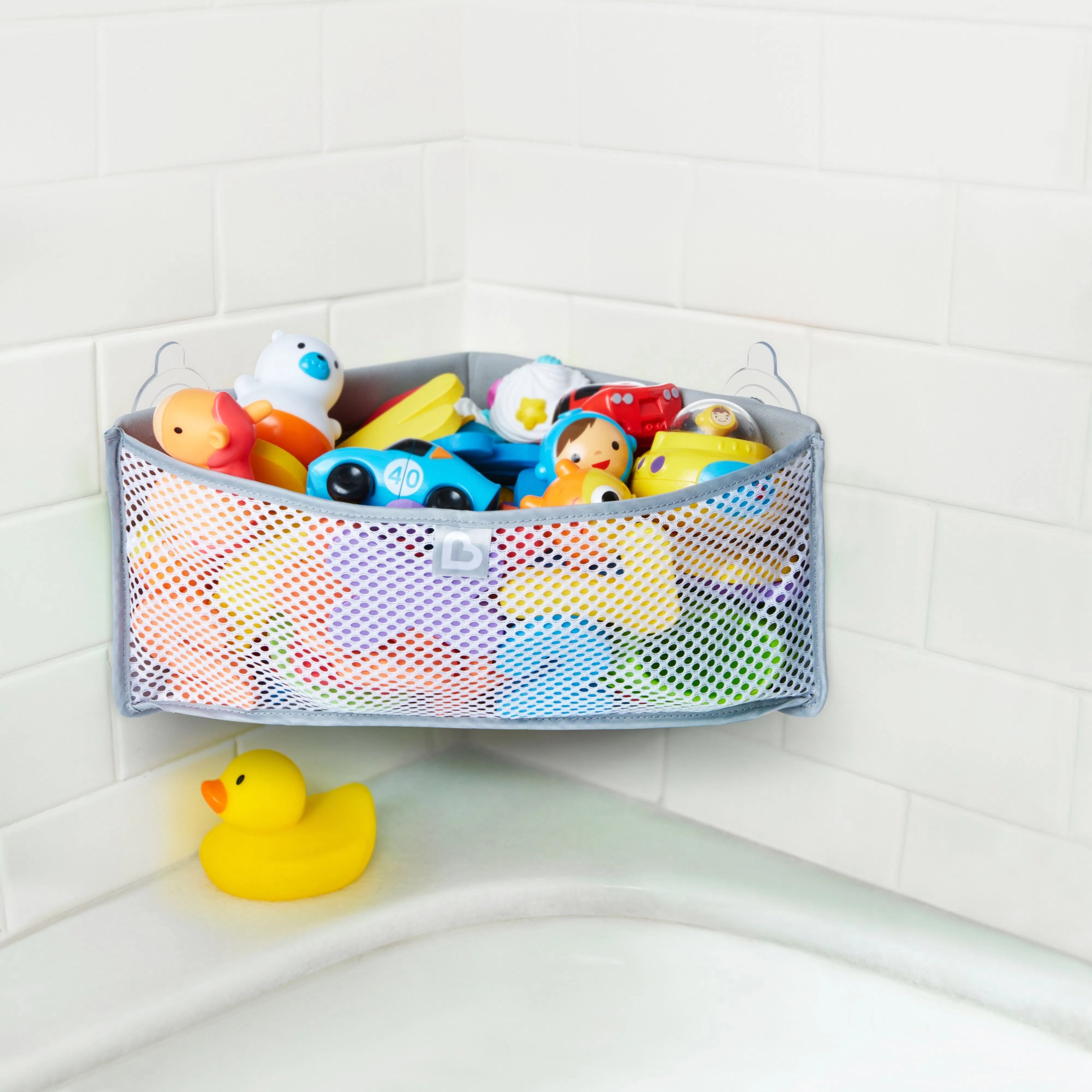 Munchkin High N' Dry Bath Organiser Grey