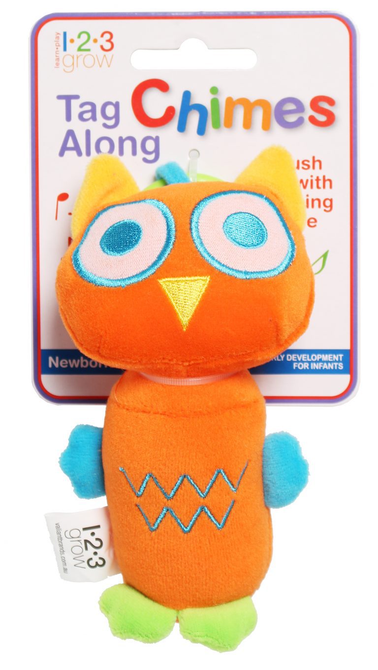 123 Grow Tag Along Chimes – Owl
