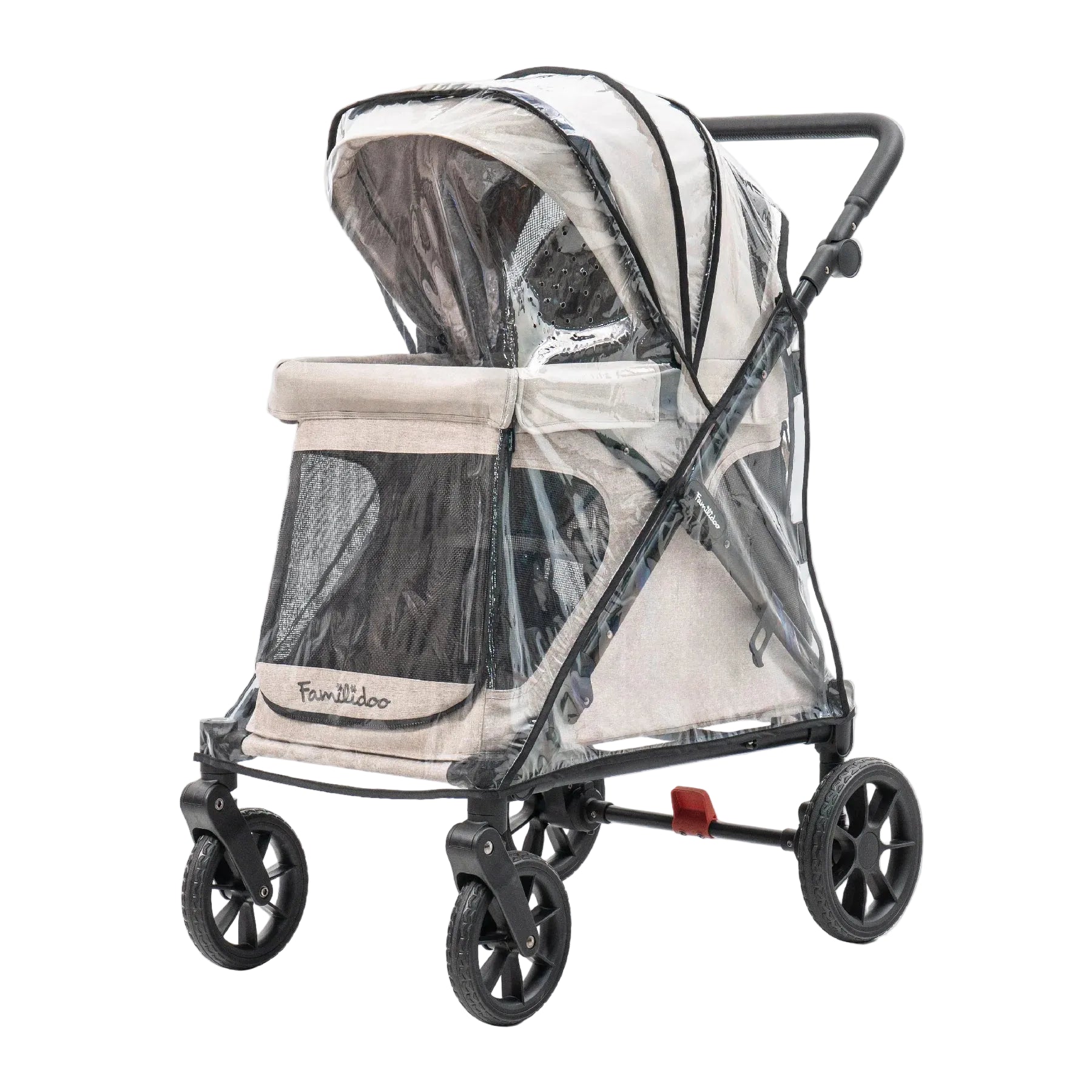 Familidoo Q1 2.0 Wagon Stroller-Ash Rose