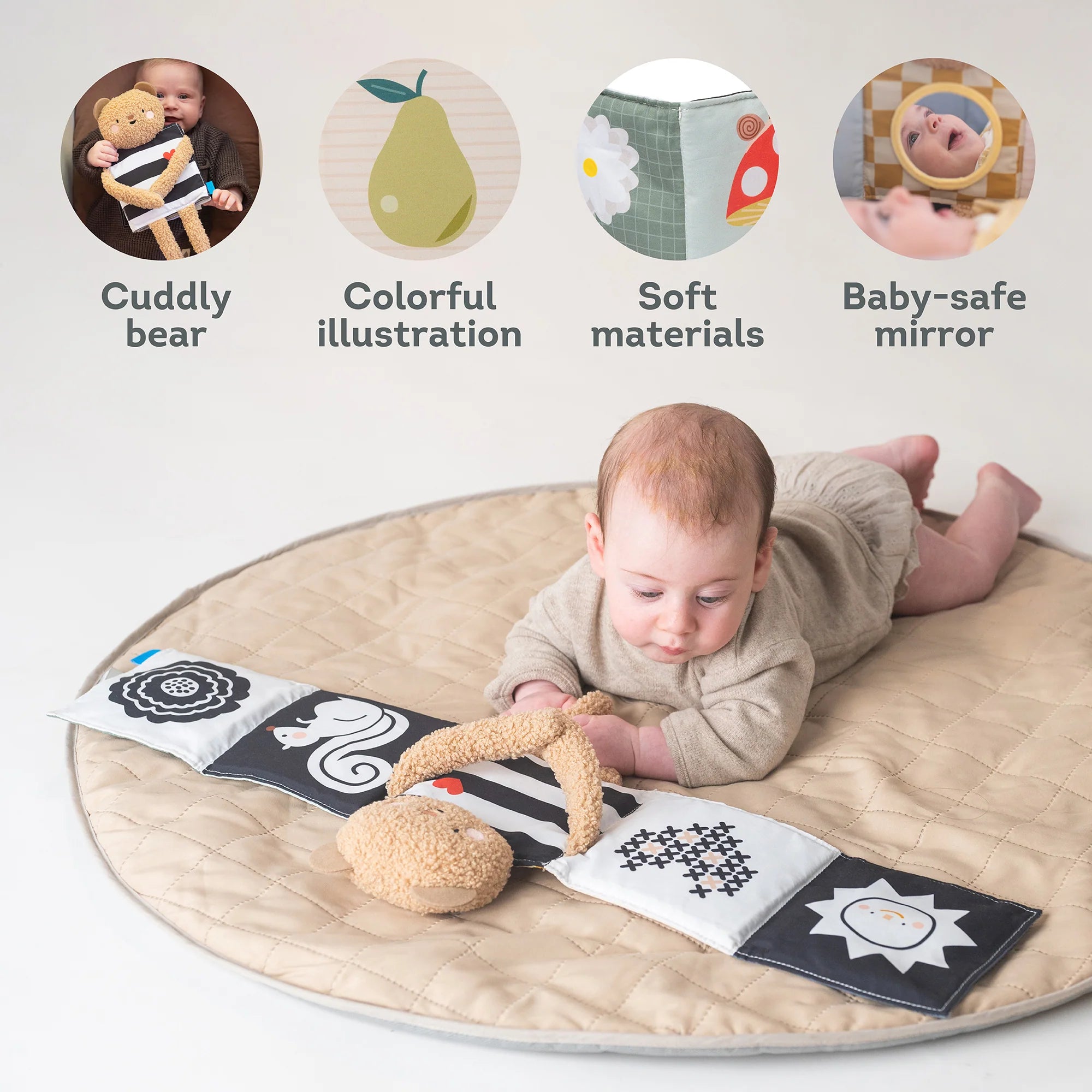 Taf Toys Snuggle Bear Book