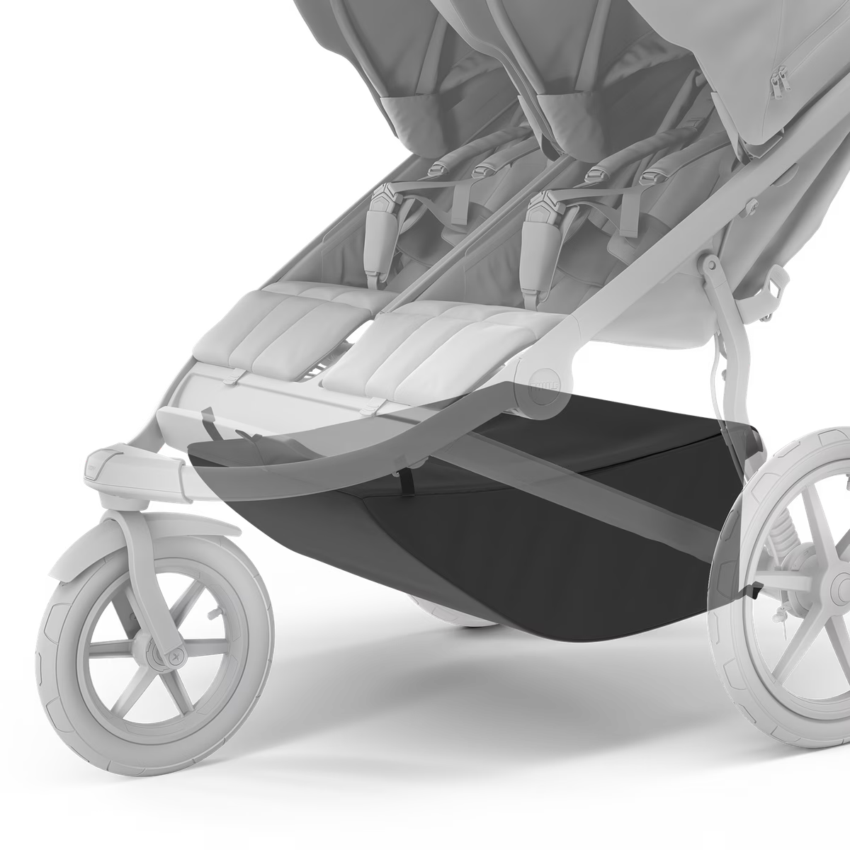 Thule Urban Glide double stroller extended cargo basket