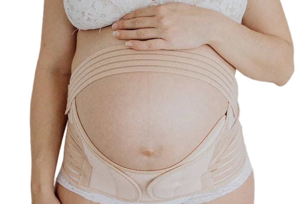 Bubba Bump - Pregnancy Support Belly Belt - Nude / 14-16