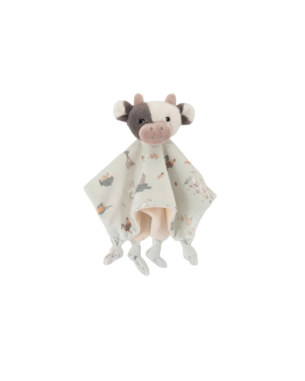 Little Linen Baby Lovie/Comforter - Farmyard Cow