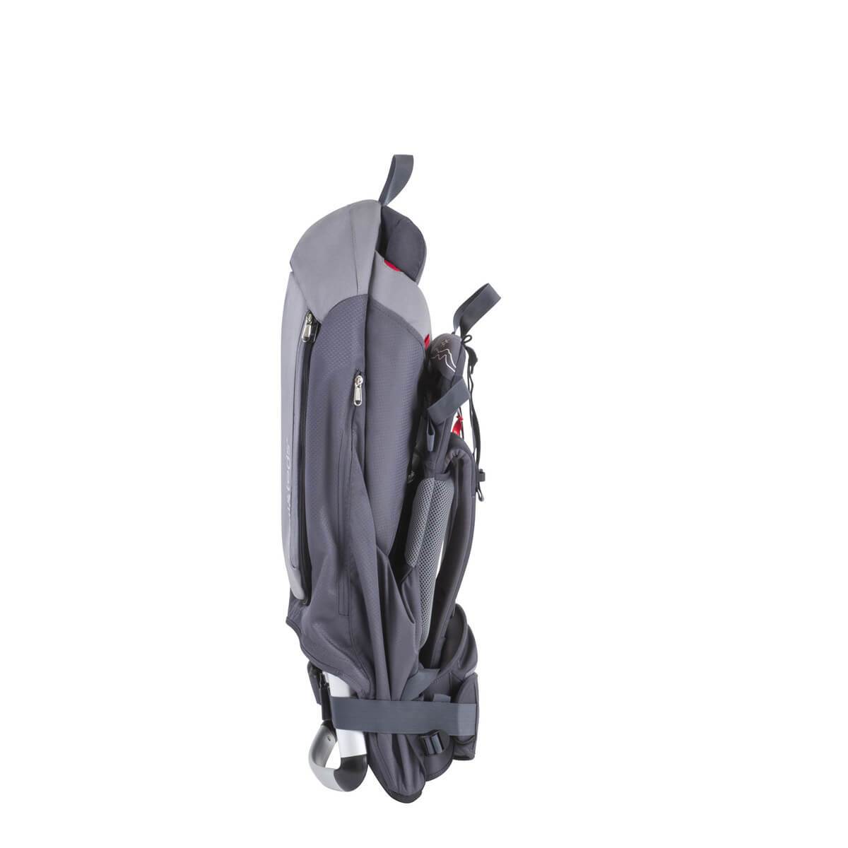 Gray and black backpack for Phil&Teds Escape Carrier, perfect with Toshi Baby Romper