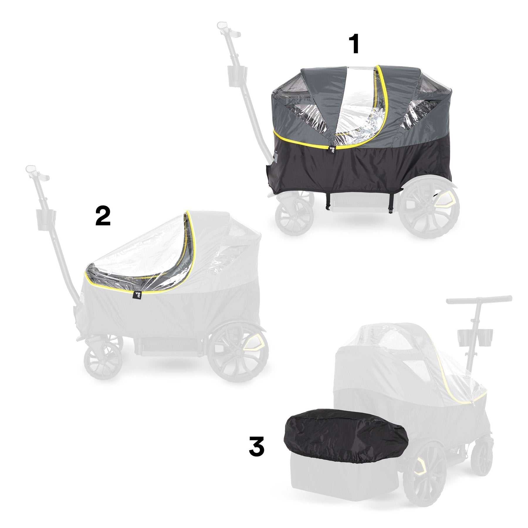 Veer Weather Cover for baby strollers keeps your little one dry in stroller weather protection accessories