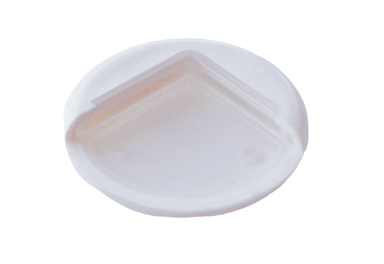 White corner protector for baby strollers from BabyDan Corner Bumper x 4pc by Toshi Baby