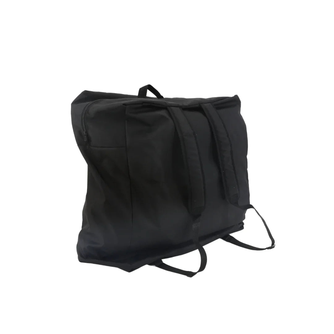 Black convertible tote backpack for baby strollers from Bambini Prams Paris travel stroller