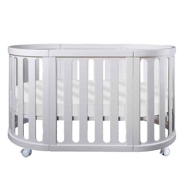 Cocoon NEST 4in1 Cot and mattress Set - WHITE | Essential Starter Cot Package