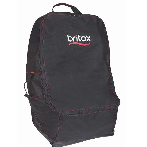 Black Britax Safe-n-Sound Car Seat Travel Bag for baby strollers and toshi baby gear