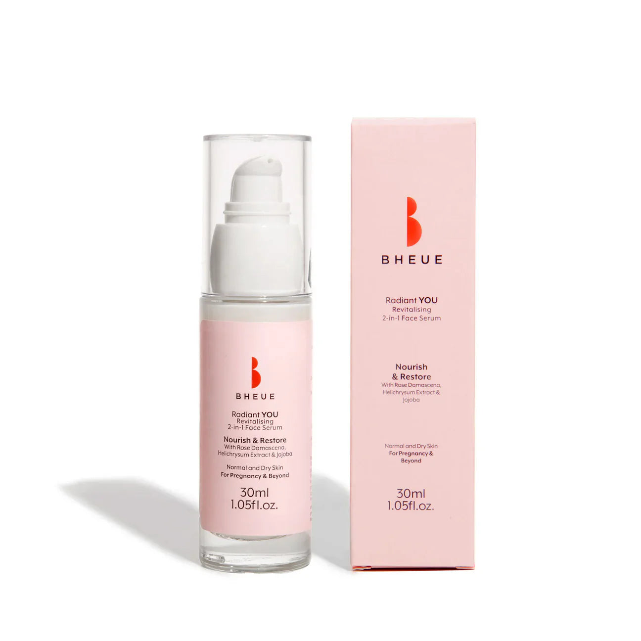 Pink Bheue Radiant You Revitalising 2 In 1 Face Serum with Helichrysum Stoechas Extract