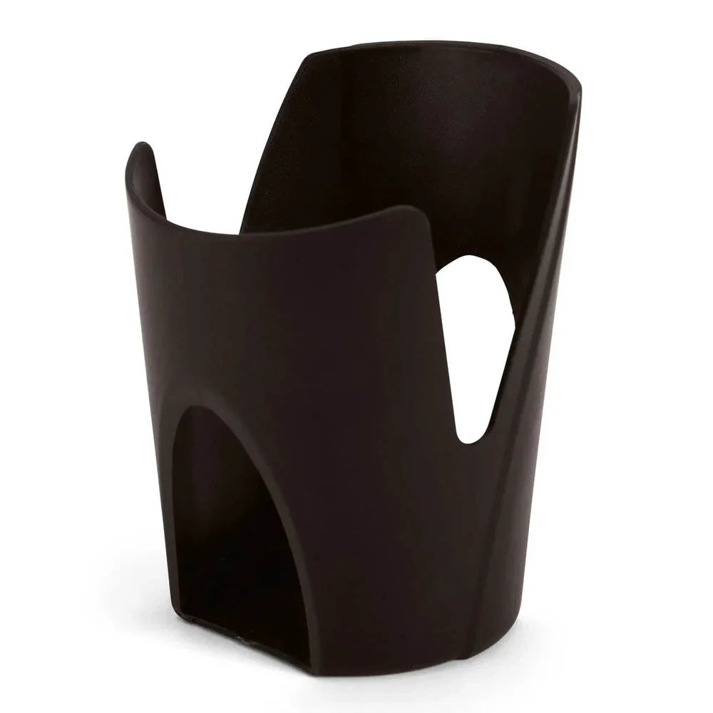 Dark brown Mamas & Papas universal cup holder for baby strollers with easy clean design
