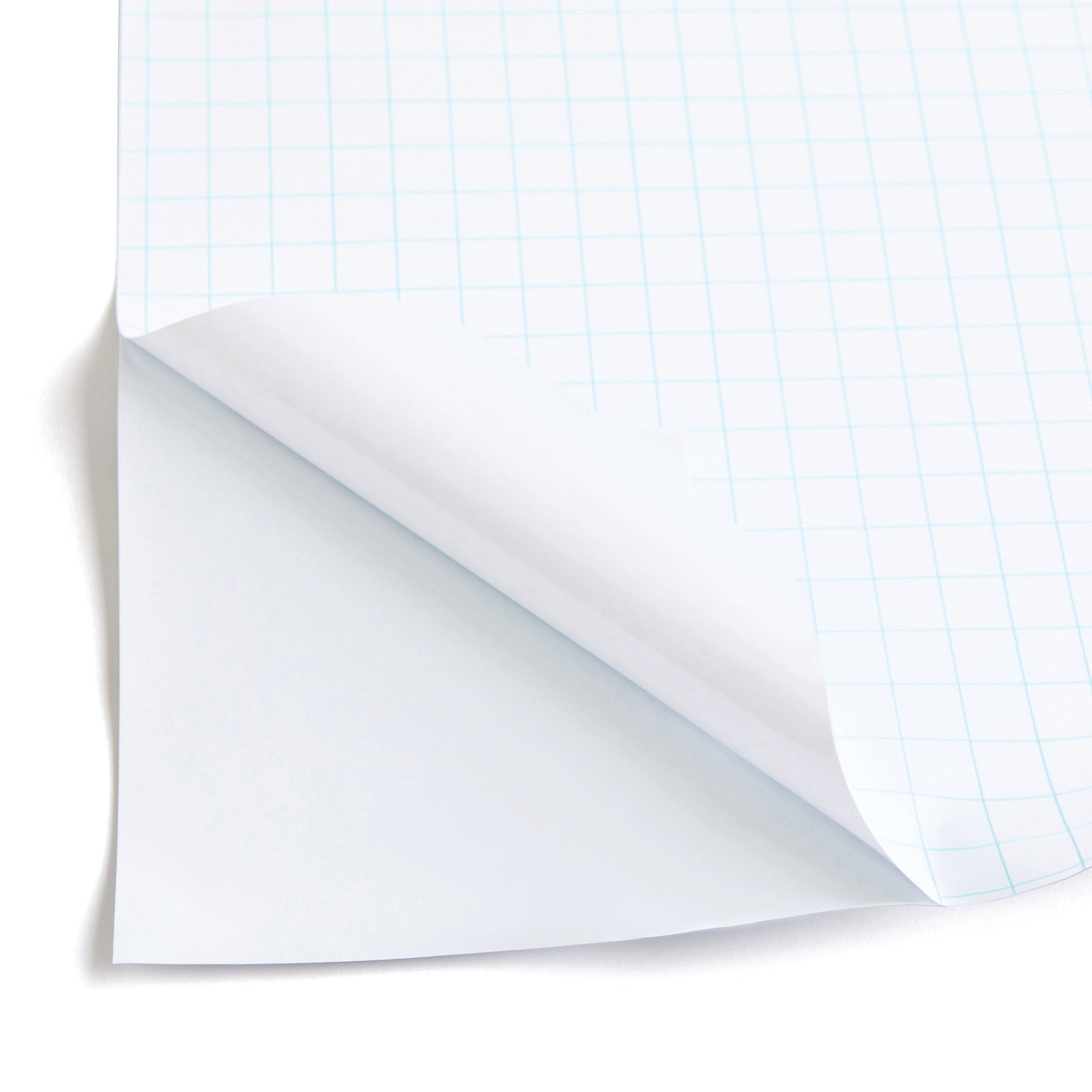 Curled corner graph paper on Ergopouch Window Blockout 2PK for total darkness sleep
