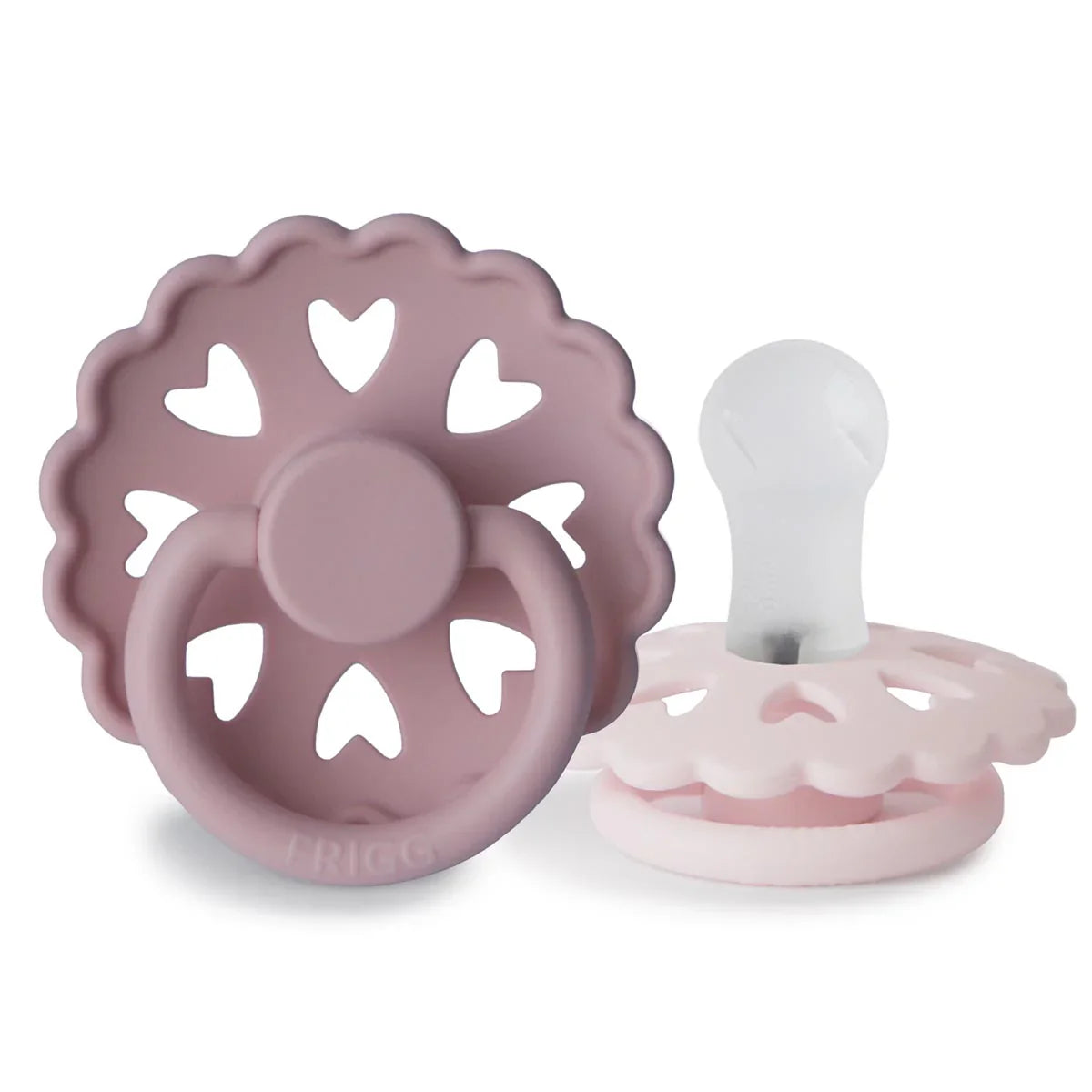 Two Frigg Fairytale Pacifiers Silicone set inspired by Hans Christian Andersen’s for baby strollers