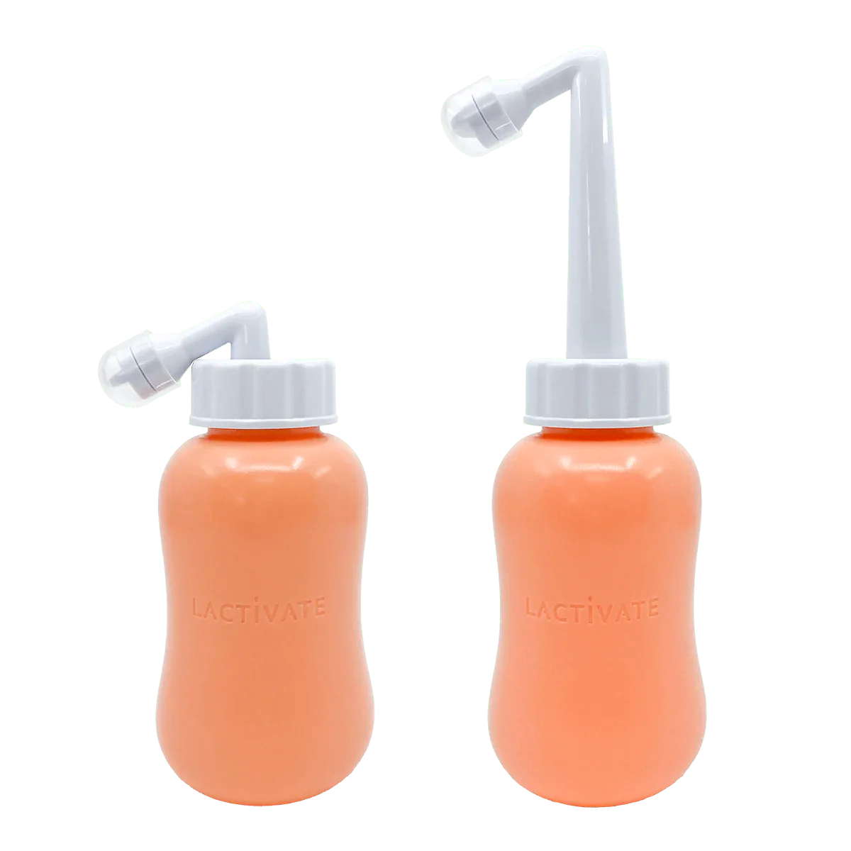 Orange Lactivate Peri Bottle portable bidets for easy hygiene on the go