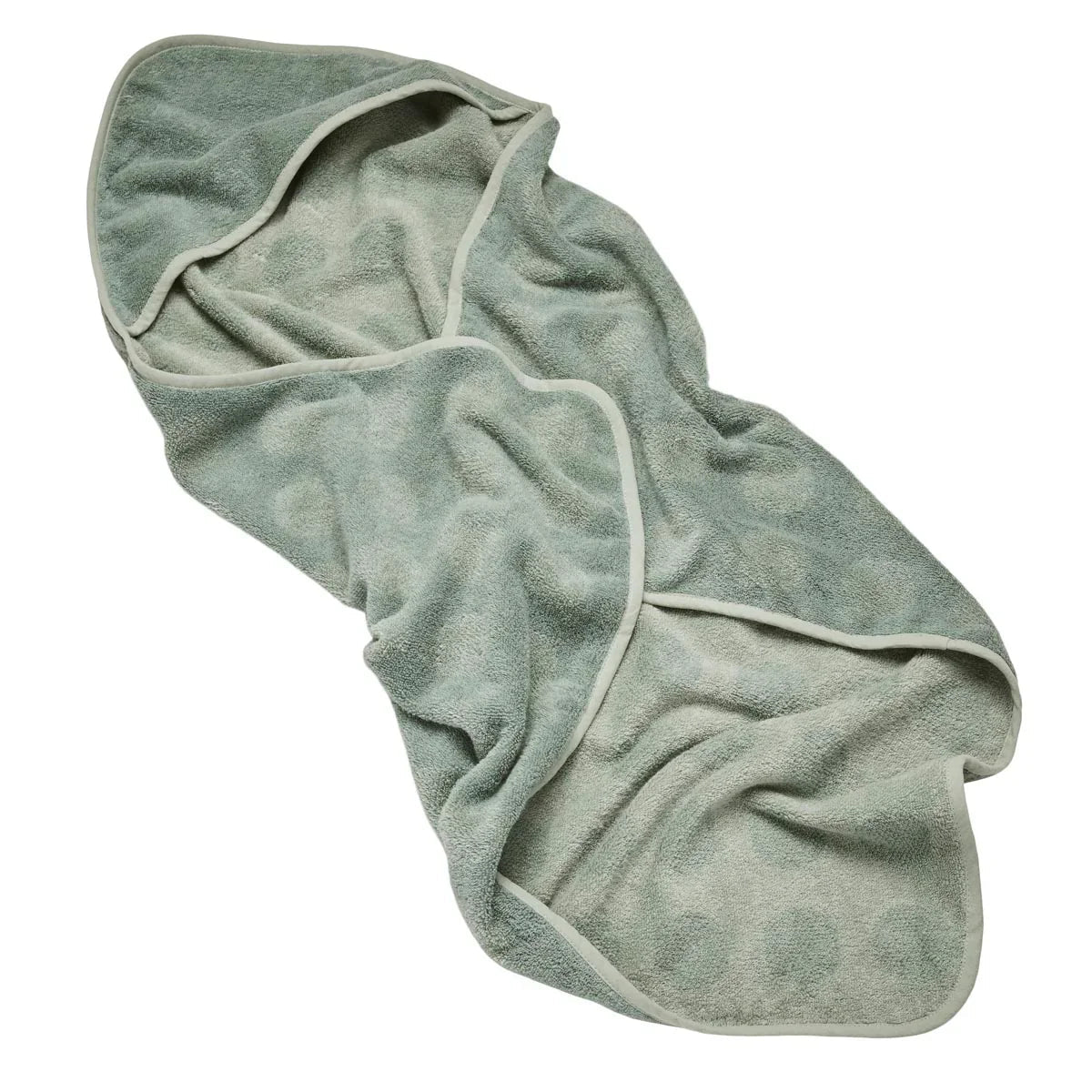 Hooded baby towel from Leander Organic Hooded Towels for baby swimming lessons