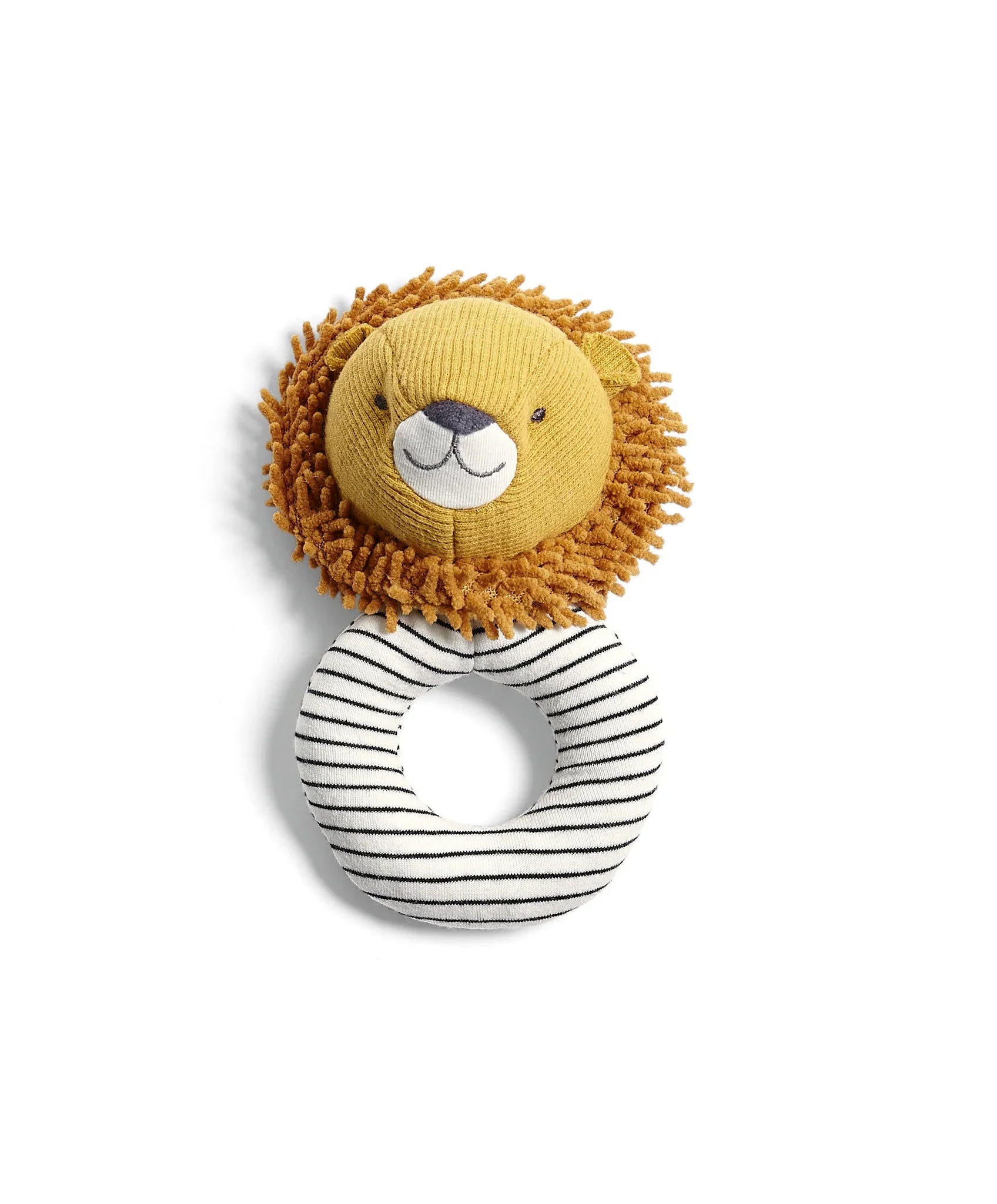 Lion-shaped baby rattle from Mamas & Papas Activity Toy - Grateful Garden Toy for Toshi baby