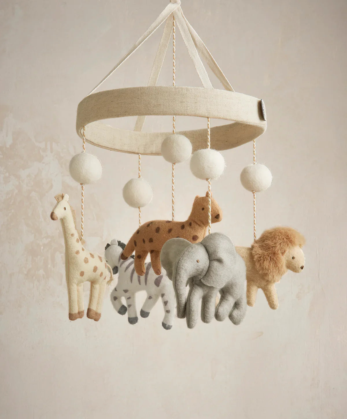 Cute Safari animal baby mobile from Mamas & Papas musical cot mobile for Toshi Baby and baby strollers