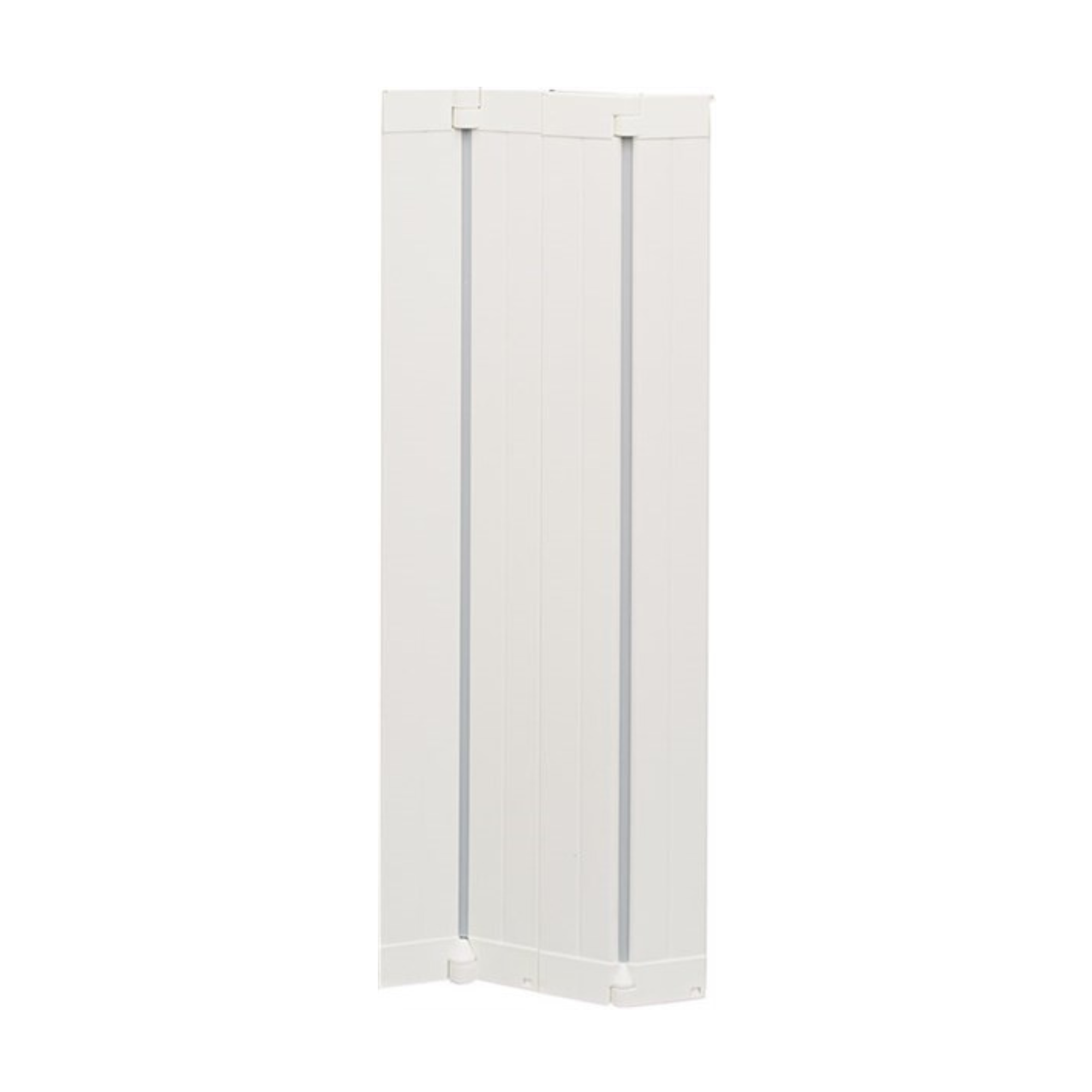 White folding door from Dogspace Marley Extend for dogspace marley pet and toshi baby