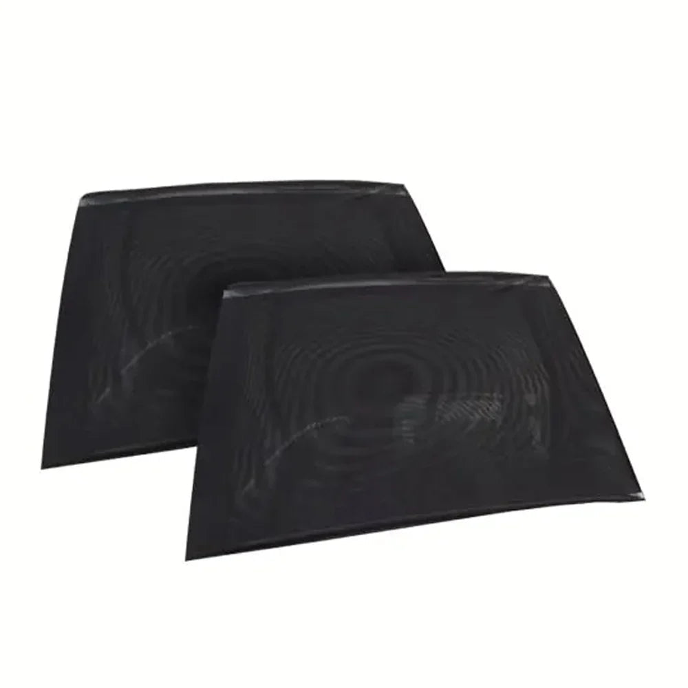 Black rubber flaps on Maxi Cosi Deluxe Car Sunshade perfect for cosi deluxe car baby strollers