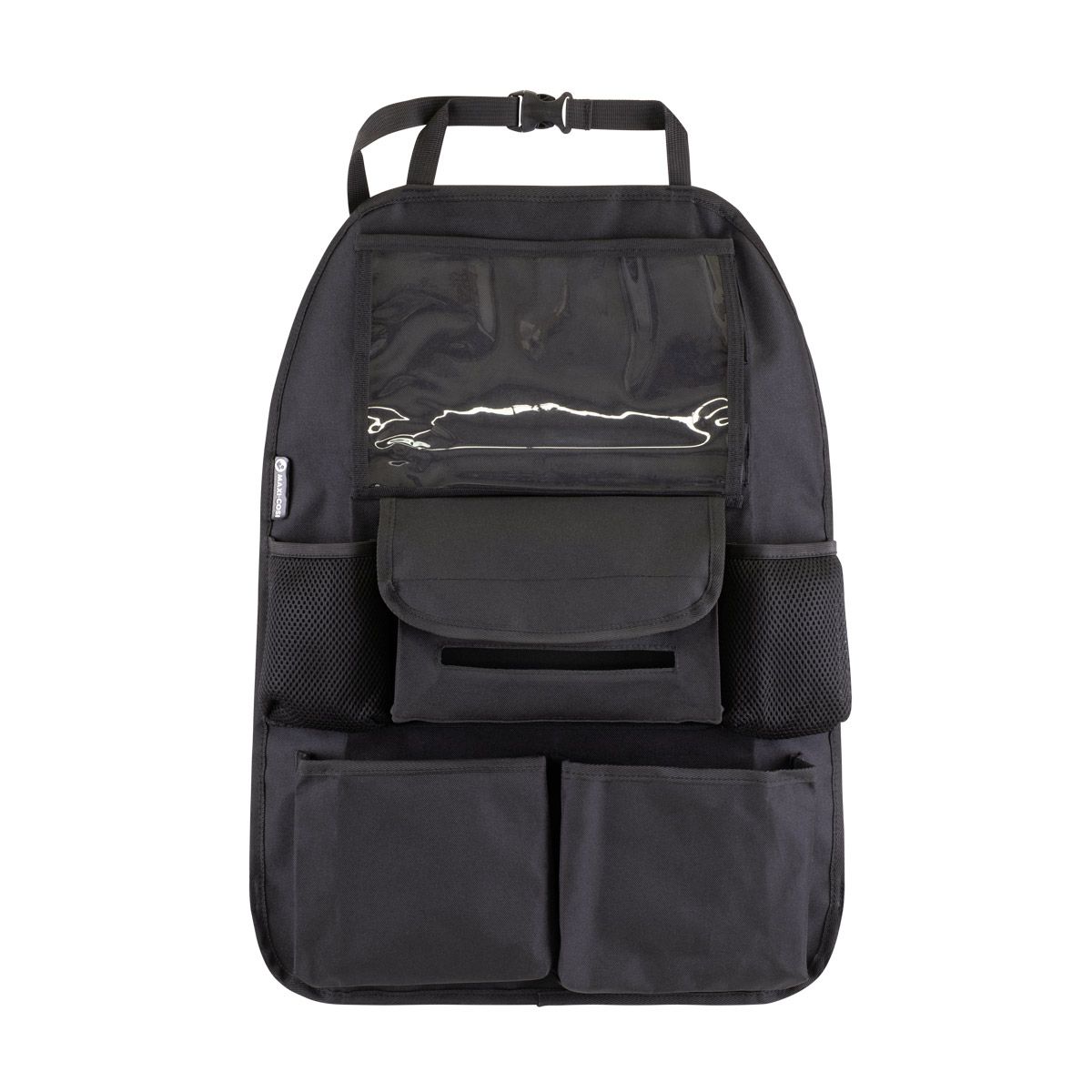Black Car Seat Organizer for Maxi Cosi Deluxe, perfect for bare mum postpartum gear