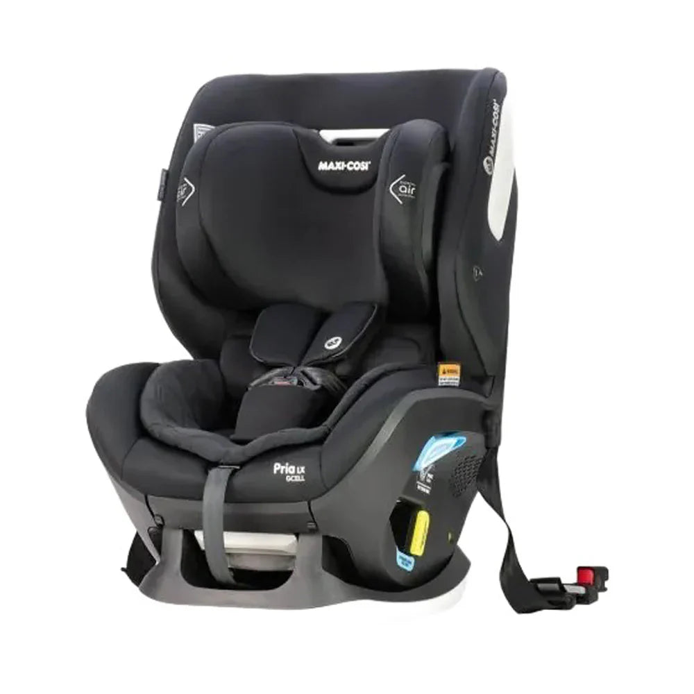 Black convertible car seat from Pria Gcell Isofix compatible baby strollers