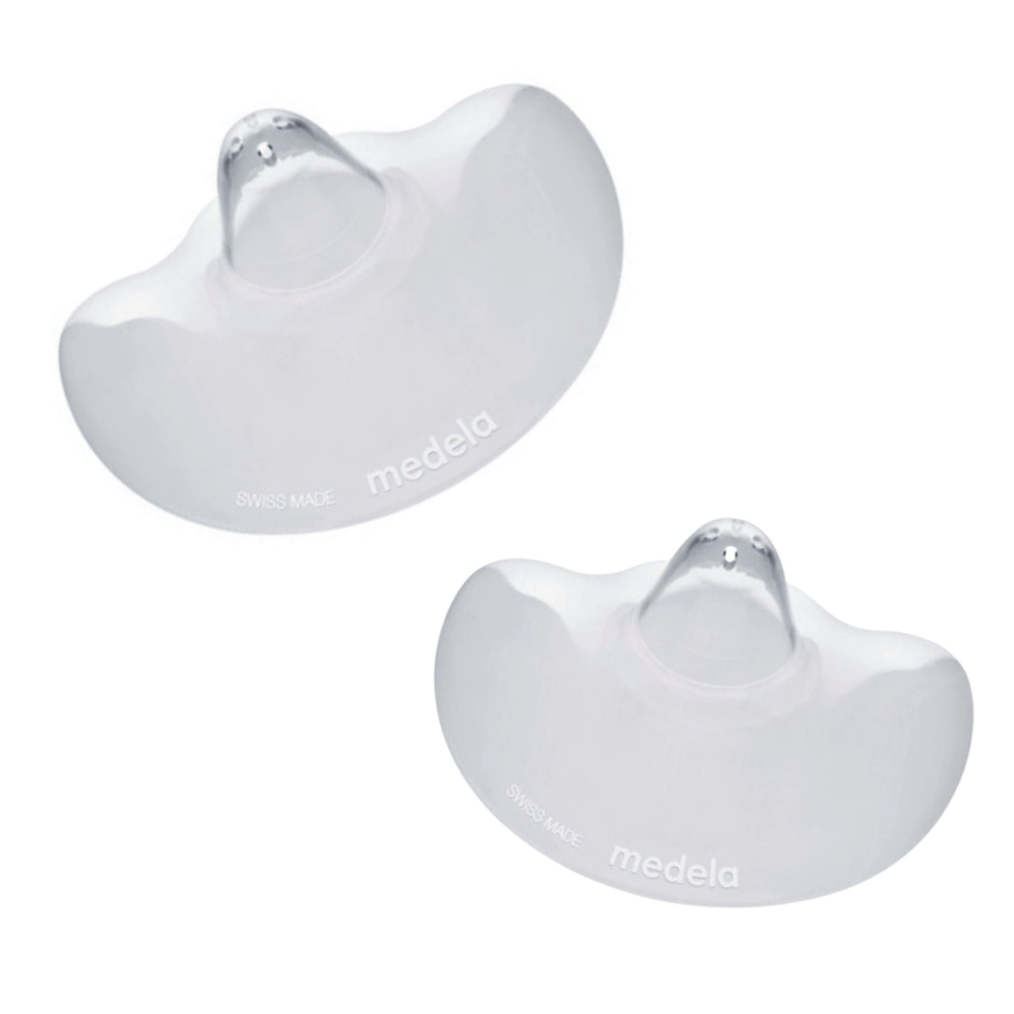 Two clear nipple shields for breastfeeding, no mention of toshi baby romper, Odyssey wagon wheels or baby strollers