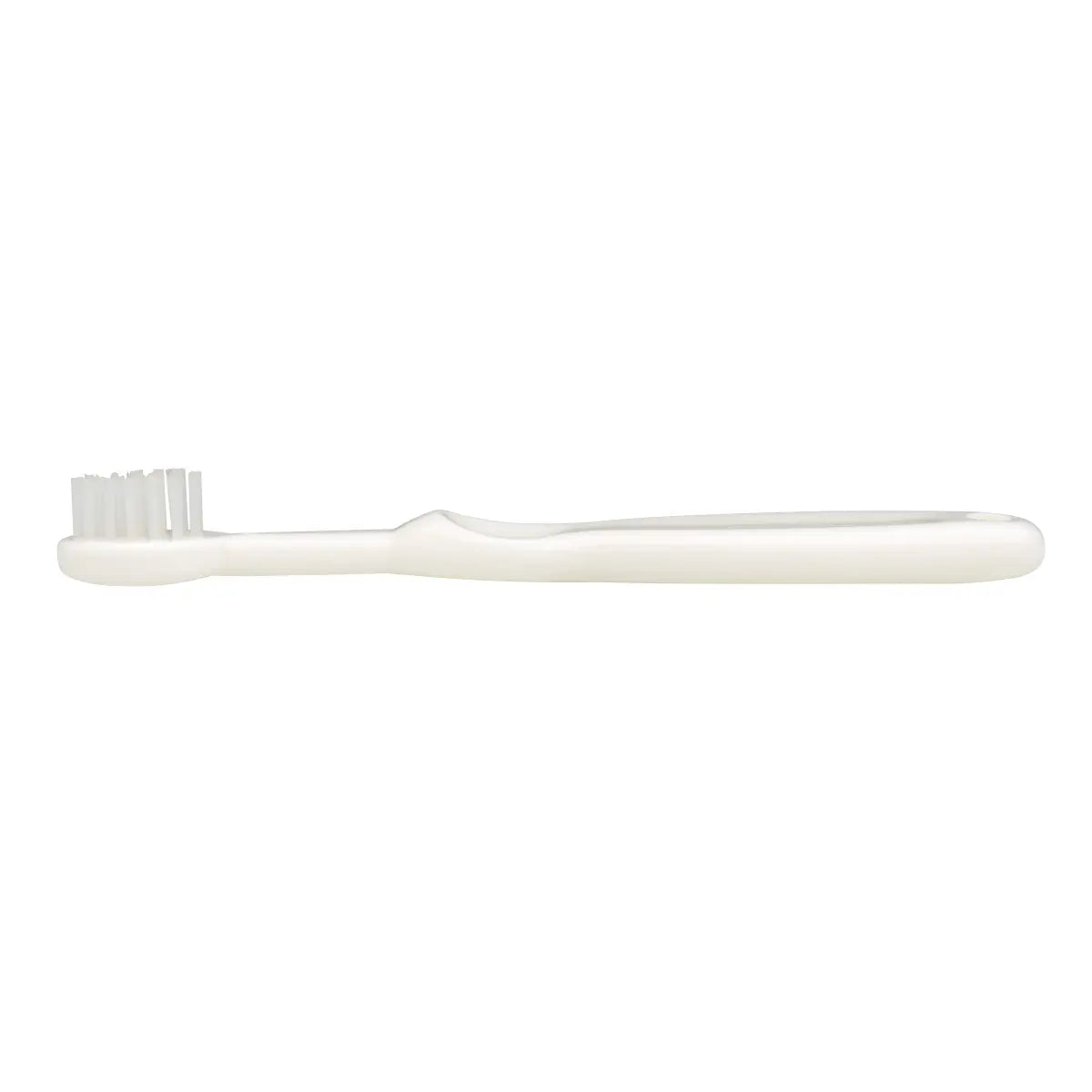 White toothbrush from Mininor Baby Toothbrush Set for Toshi Baby Romper and Odyssey Wagon Wheels fans