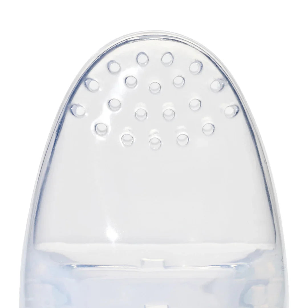 Clear plastic baby pacifier for oxo tot silicone self-feeder and soothe teething tots