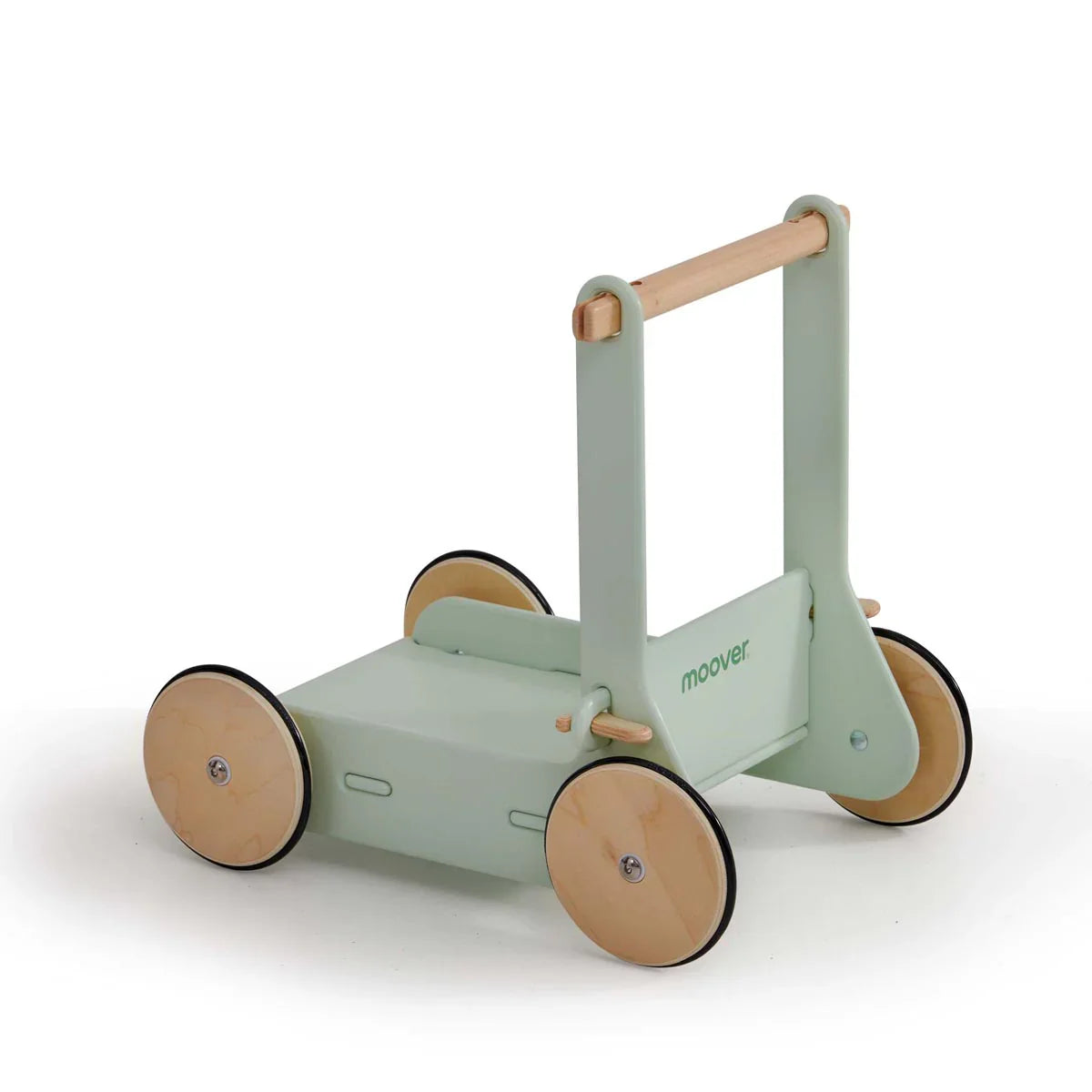 Light green Moover Toys Classic baby walker perfect for Toshi Baby and baby strollers