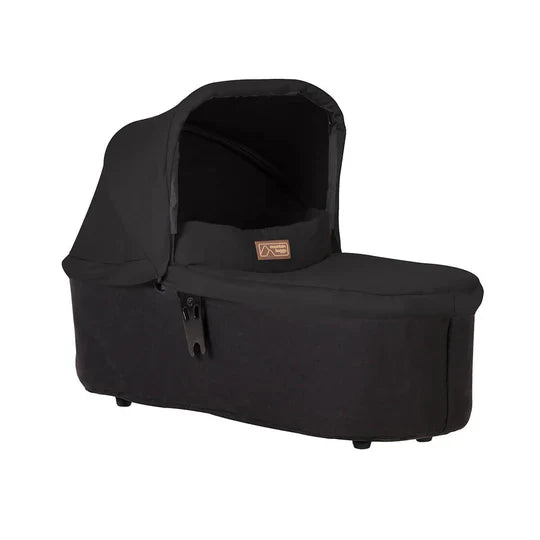 Black baby bassinet for Mountain Buggy Carrycot Plus for Duet™ with toshi baby romper style