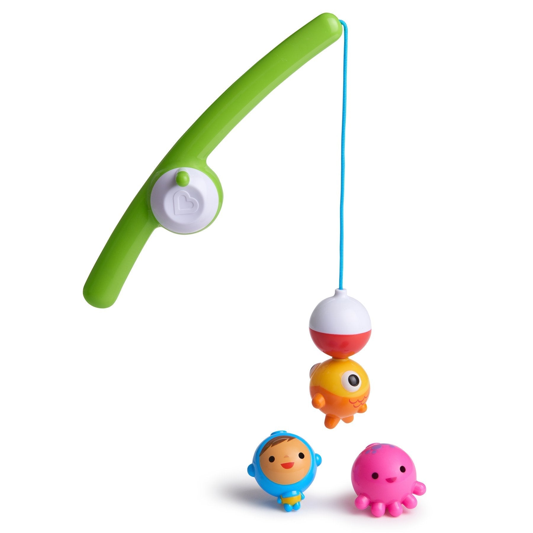 Toy fishing pole with sea creatures for munchkin fishin bath toy, perfect for bath time fun