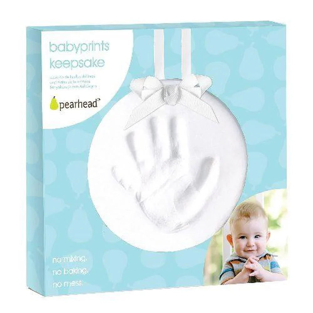 Baby handprint keepsake kit with Toshi Baby and Pearhead Babyprints Keepsake for baby strollers