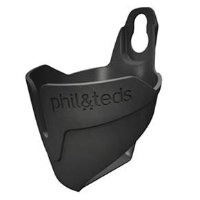 Black stroller cup holder for Phil&teds cup holder and baby strollers is perfect for toshi baby romper fans
