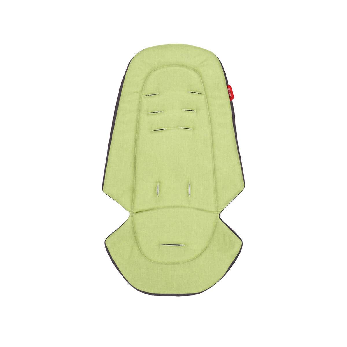 Green stroller seat liner for Phil&Teds Cushy Ride or Toshi Baby Ride Buggy seat liners