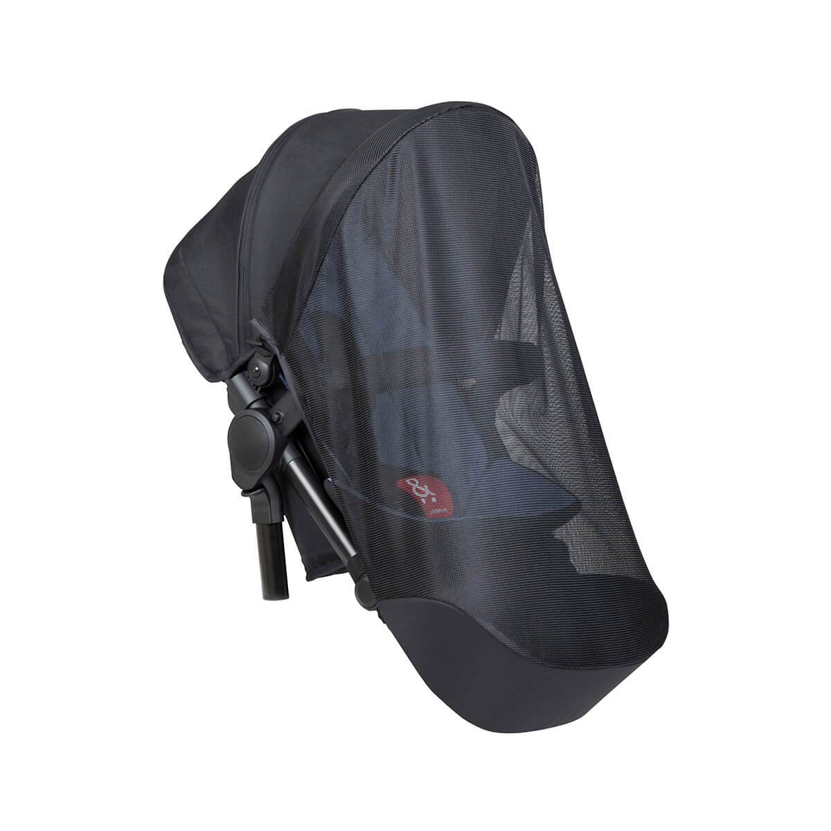 Black stroller with mesh cover for Phil&Teds Sport Verso baby strollers and Toshi Baby Mesh Cover