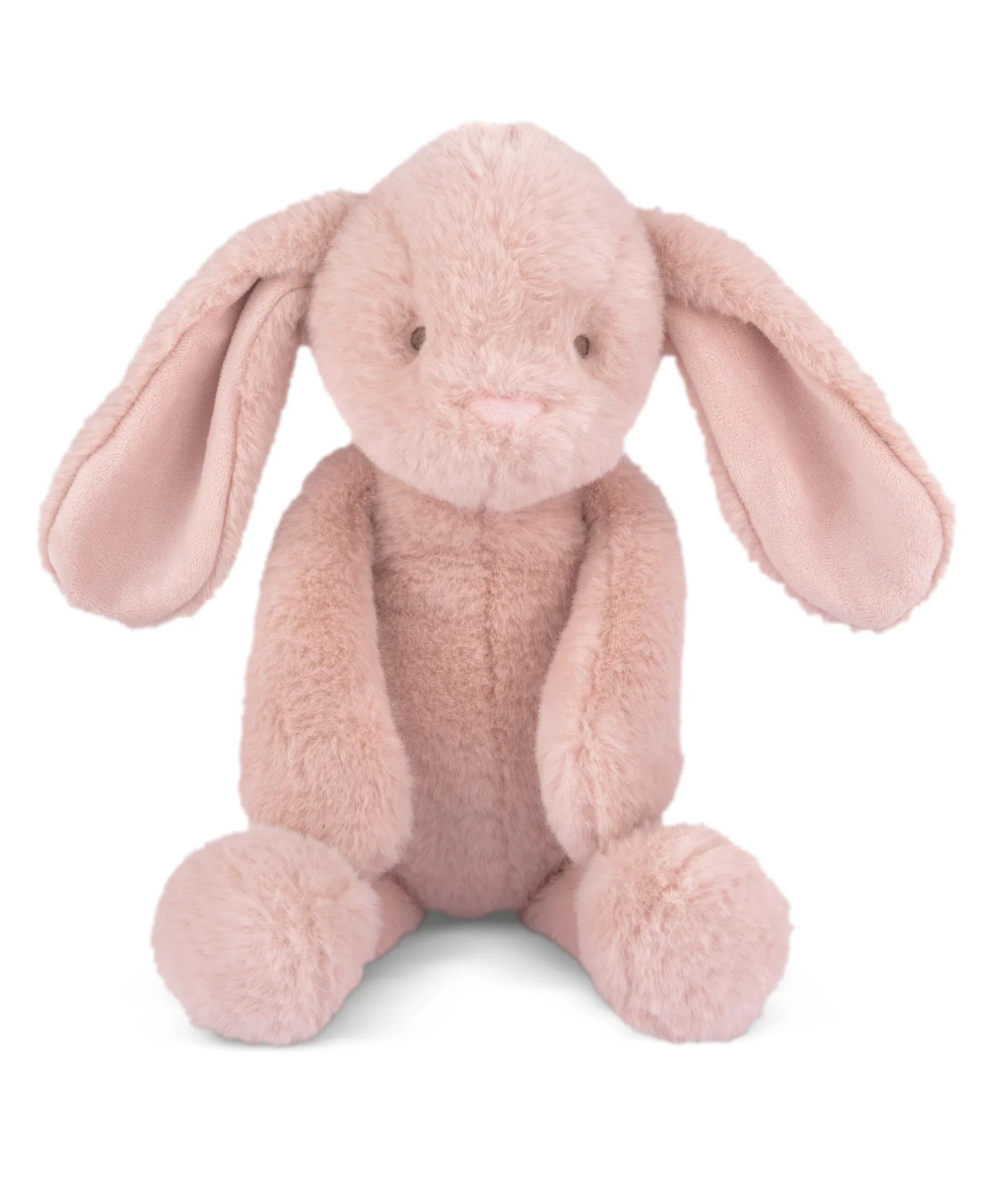 Cute pink bunny soft toy from Mamas & Papas, perfect for Toshi baby romper and baby strollers