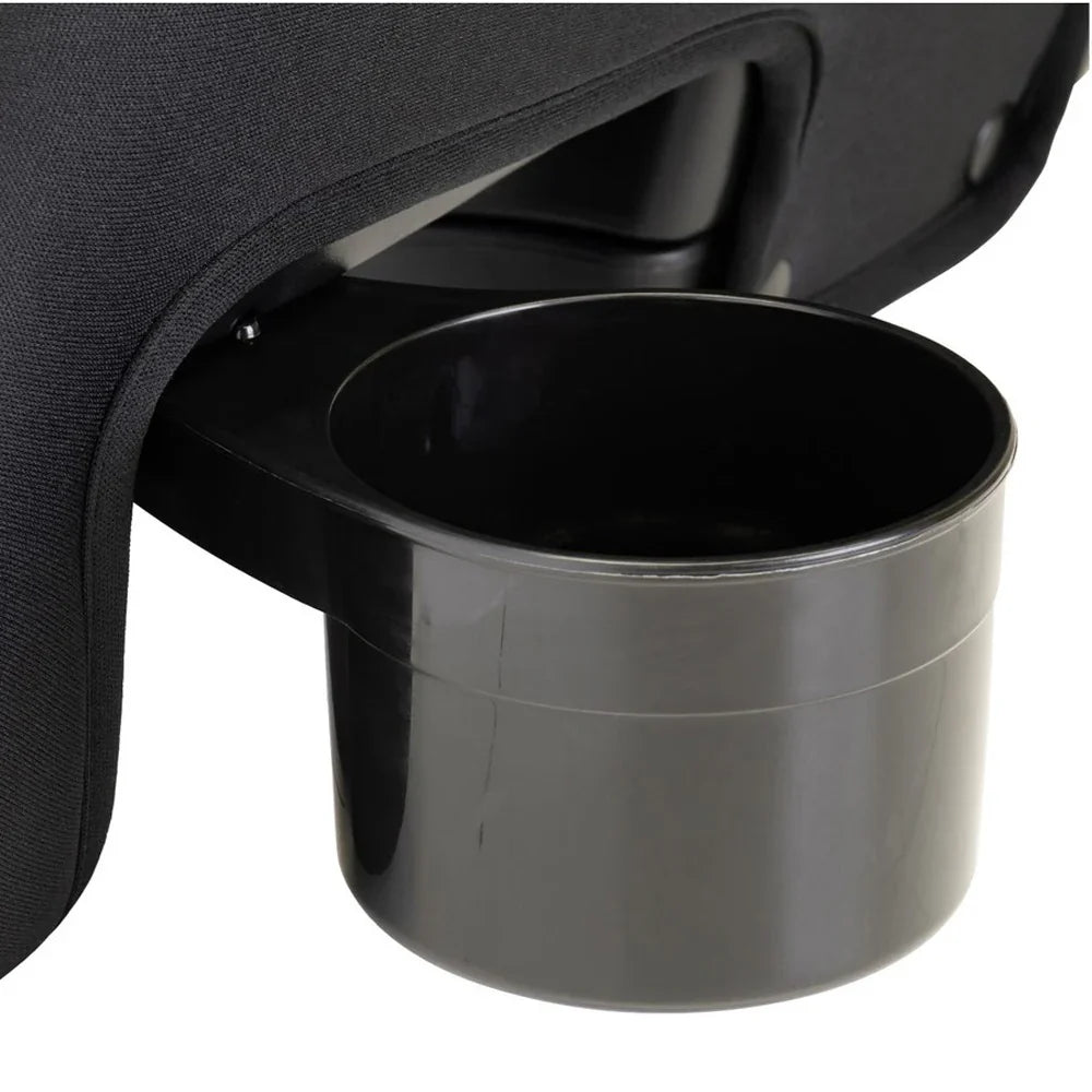 Black plastic cup holder for Mothers Choice Focus Forward Facing Harnessed Car Seat, perfect for baby strollers