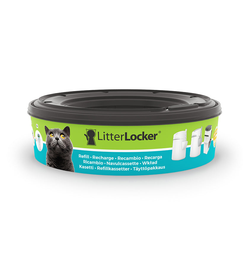 LitterLocker refill cassette for odor control, perfect for baby strollers and odyssey wagon wheels