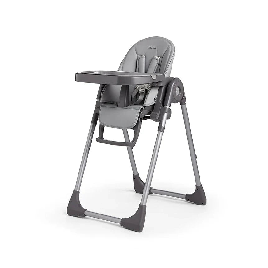 Gray baby high chair from Silver Cross Buffet Highchair Cool Grey, perfect for baby strollers