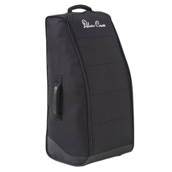 Black stroller travel bag for Silver Cross Optima baby strollers from Toshi Baby