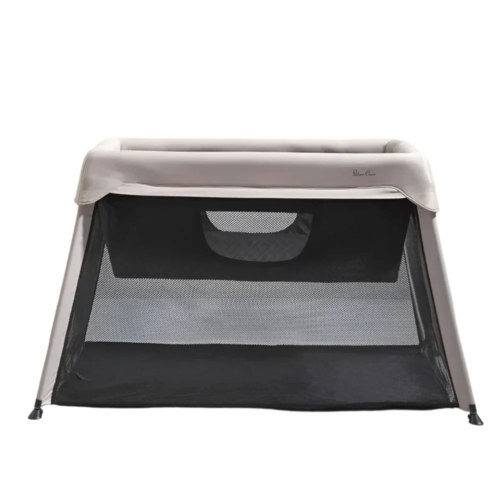 Portable baby playard from Silver Cross Slumber Travel Cot Stone perfect for toshi baby and baby strollers