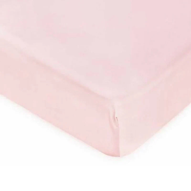 Pink Boori Jersey Cotton Fitted Sheet for jersey cotton cot and bedsheets