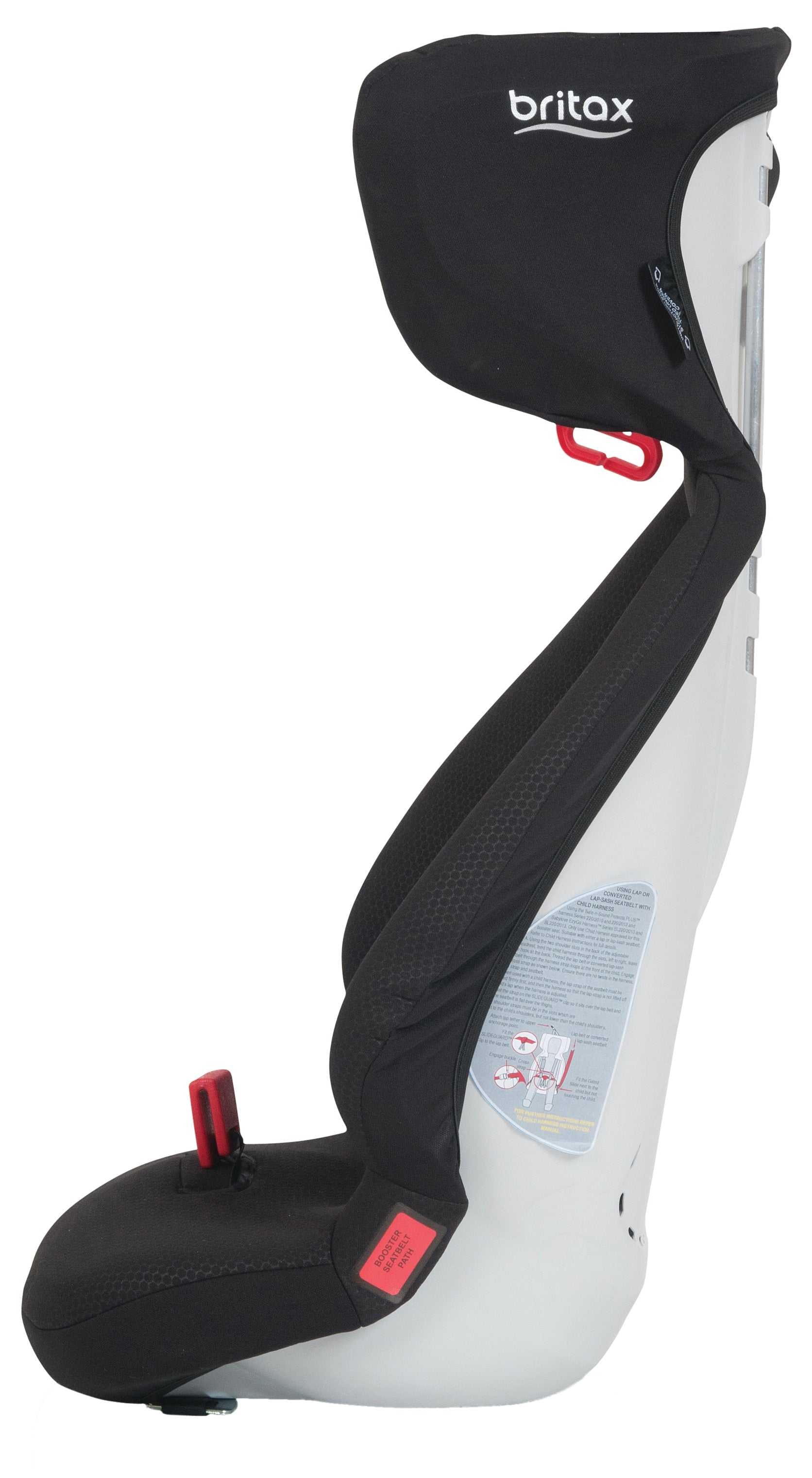 Black and white Britax Safe n Sound Tourer Booster Seat for kids