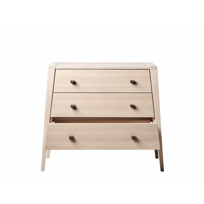 Wooden three-drawer drawer dresser natural perfect for bare mum postpartum style