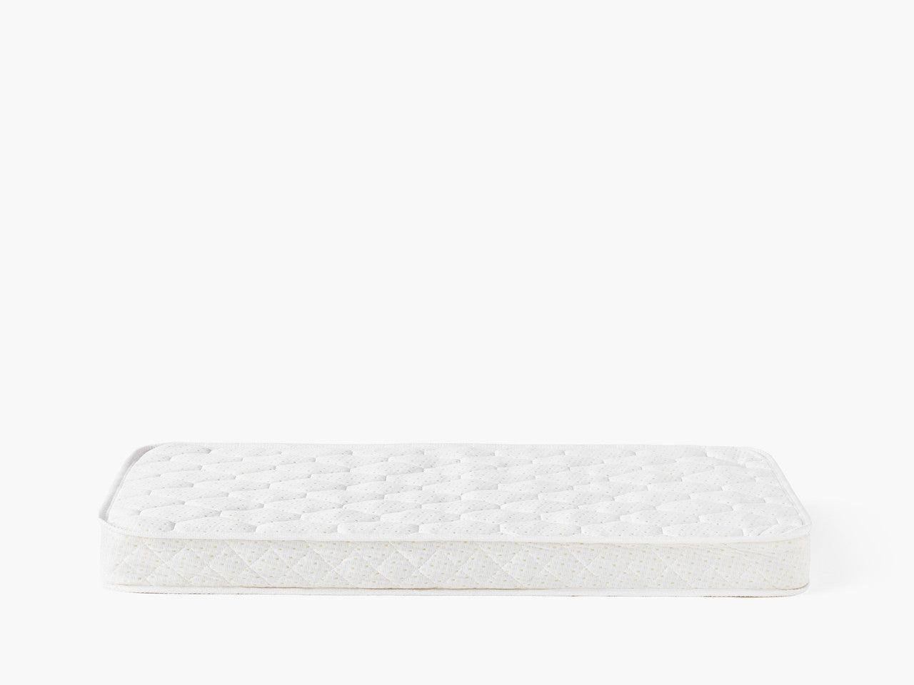 White quilted mattress from Tasman Eco Pisa for Toshi Baby baby strollers and cots