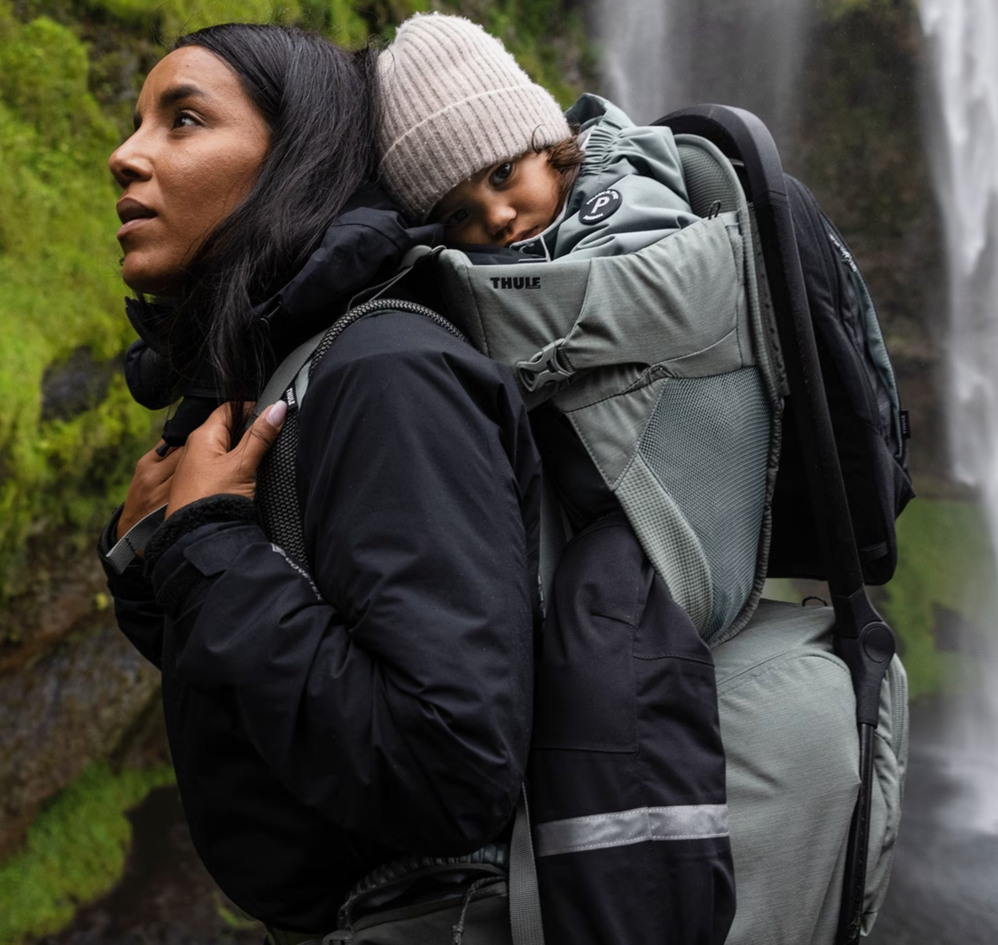 Thule Sapling Child Carrier Backpack perfect for baby strollers and machine washable gear