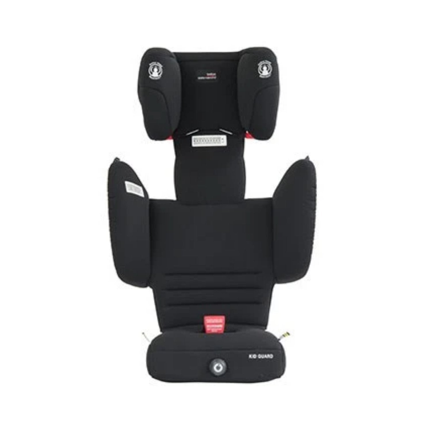 Black car seat booster from Britax Safe-n-Sound Kid Guard, perfect for safe rides