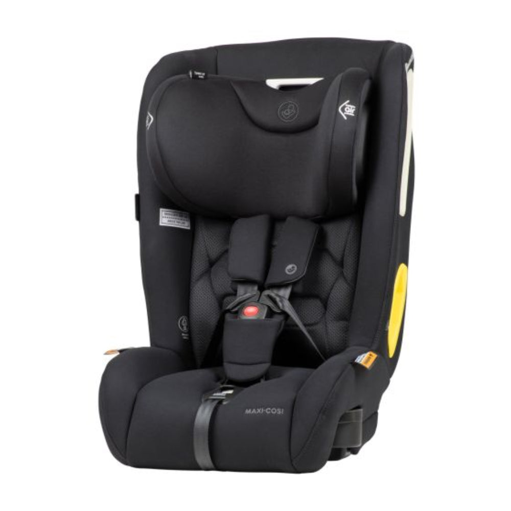 Black Maxi Cosi Tuva LX Harnessed Booster Seat for safe car rides